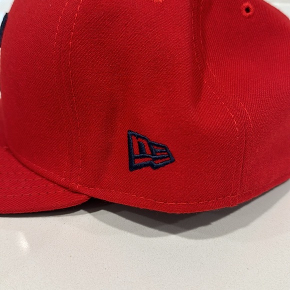 NWT Cleveland Baseball MLB Authentic New Era 59fifty Fitted Hat Block C - Picture 8 of 9